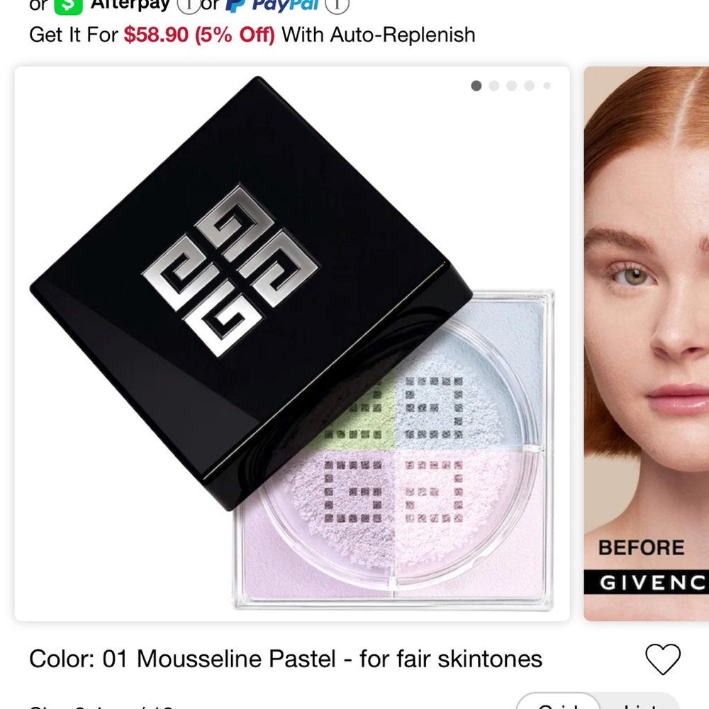 Givenchy Prisme Libre in Pastel Hues